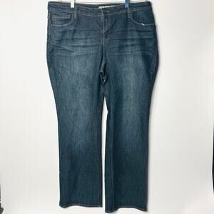 DKNY Women's Jeans Darkwash Plus Size 20W